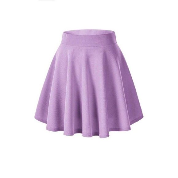 Urban CoCo Women's Basic Versatile Stretchy Flared Casual Mini Skater Skirt XL - Picture 1 of 12
